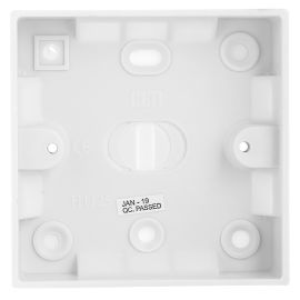 Jegs 25mm Single Plastic Back Box