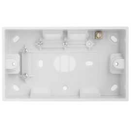 Jegs 45mm Double Pattress Box