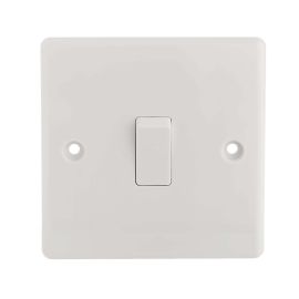 Nexus Single Light Switch - 1 Way - 10A