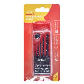 Jegs 5 Piece Hi Speed Drill Set