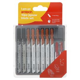 Jegs 10 Piece Jigsaw Blade Set (Bosch Fit)