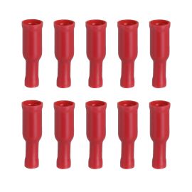 Jegs Pk10 Bullet Connector Female Red