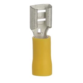 Jegs Pk10 Push On Female 6mm Yellow