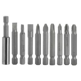 Jegs 10 Piece Power Bit Screwdriver Set