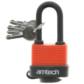 Jegs 40mm Long Shackle Weatherproof Padlock