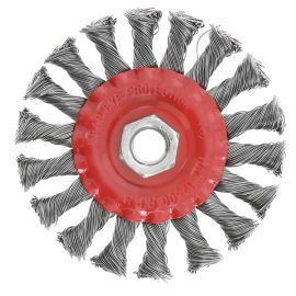 Amtech Twist Knot Wire Wheel - 100mm