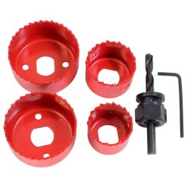 Dekton 6 Piece Hole Saw Kit