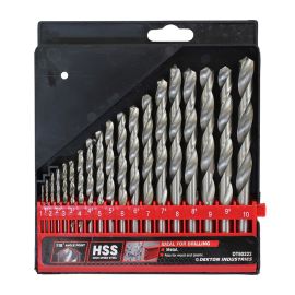 Dekton 19 Piece HSS Drill Set 1mm To 10mm