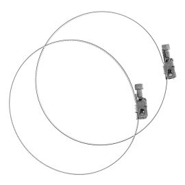 Jegs Pair Of 4 Inch Metal Clamps