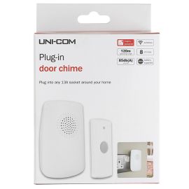 Jegs Plug In Wireless Door Bell Chime