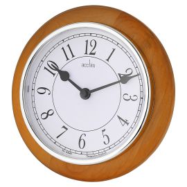 Acctim Newton Wall Clock Light Wood