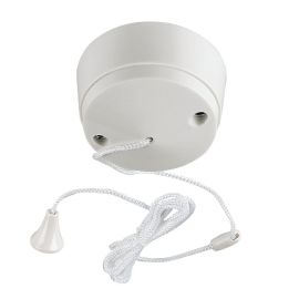 Jegs Ceiling Pull Switch - 6A - 1 Way 