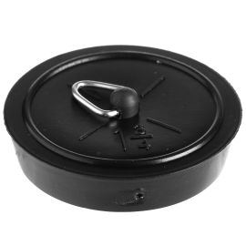 Jegs Bath Plug - 1 & 3/4 Inch - Black