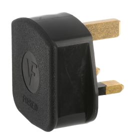 Jegs 13 Amp Rubber Plug Black