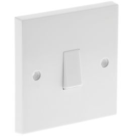 Jegs Single Wall Switch - 1 Way - Flush