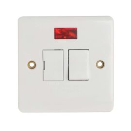 Jegs 13 Amp Switched Fused Spur - Neon Jegs Pre - Packed