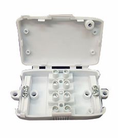 Jegs 4 Way 10A Junction Connection Box White