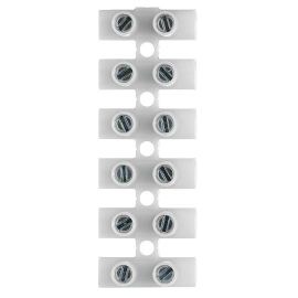 Jegs Connector Strip - 6 Way - 15 Amp