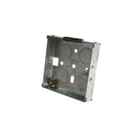 Jegs 1 Gang 16mm Metal Box (Jegs Pre Pack)