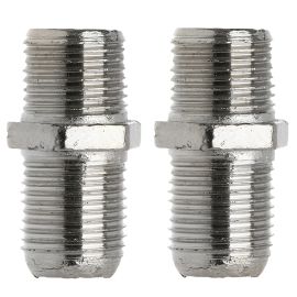 Jegs F Type Double Ended Satellite Coupler 2 Pack