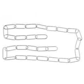 Jegs Nickel Plated Chain - 1m