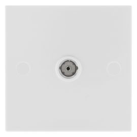 Jegs Single Coaxial Socket - Flush 