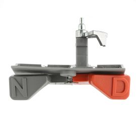 Kirby Vacuum Cleaner Pedal Bracket - Dark Grey/Red
