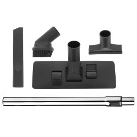 PartsCentre Floor Tool, Extension Tube, Crevice Tool, Dusting brush and Upholstery tool Kit - 35mm - Push fitting - Compatible With Miele & Panasonic Vacuum Cleaners